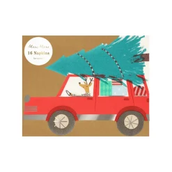 Meri Meri Napkins, Reindeer on the Go - Pack of 16