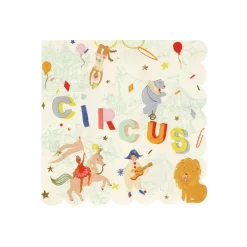 Meri Meri Napkins Size L, Circus - Pack of 16