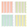Meri Meri Napkins Size L, Pastel Stripe - Pack of 16