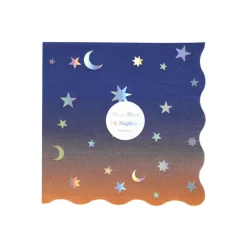 Meri Meri Napkins Size L, Magic Star - Pack of 16