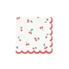 Meri Meri Napkins Size S, Cherry - Pack of 16