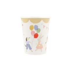 Meri Meri Paper Cups, Animal Friends – Pack of 8