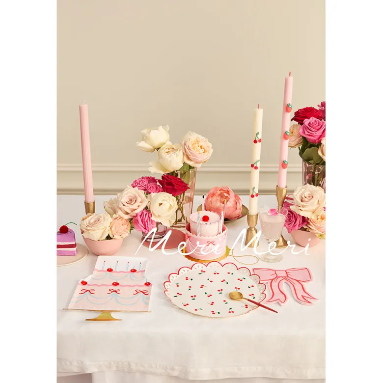 Meri Meri Paper Cups, Cherry - Set of 8