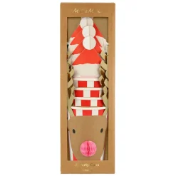 Meri Meri Paper Cups, Christmas Honeycomb - Set of 8