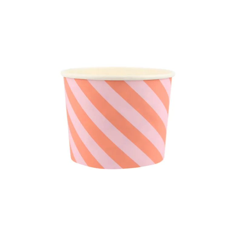Meri Meri Paper Cups, Ice Cream Cups and Spoons - Set of 12