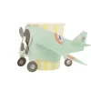 Meri Meri Paper Cups, Plane Design - Set of 8