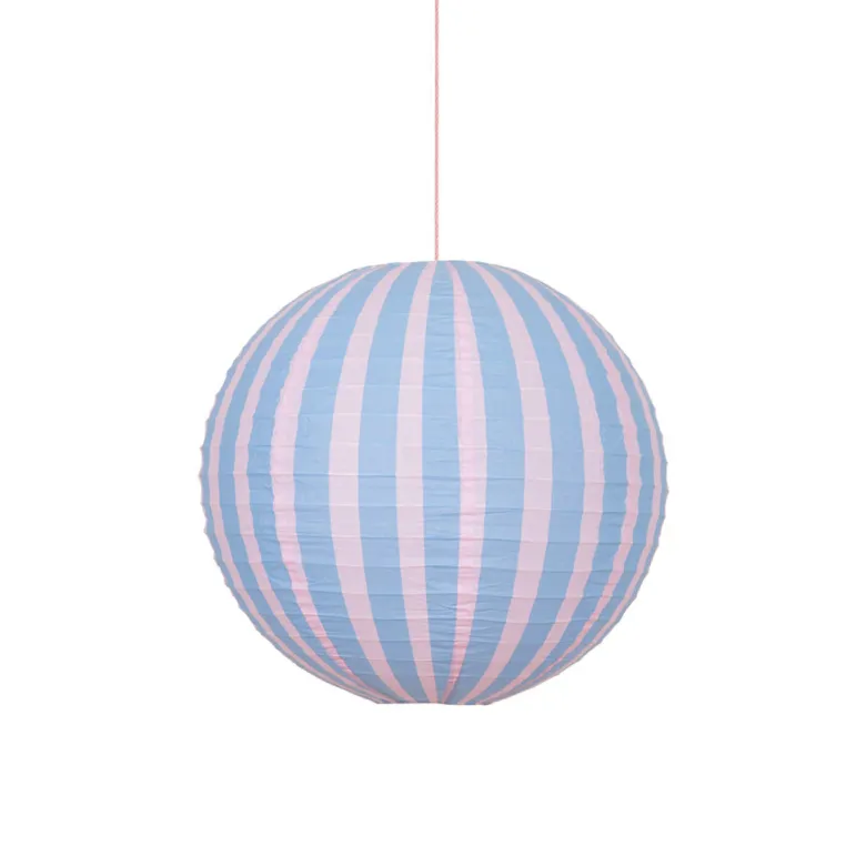 Meri Meri Paper Lanterns, Stripy Design, Set of 3 - WITHOUT LIGHT SOURCE