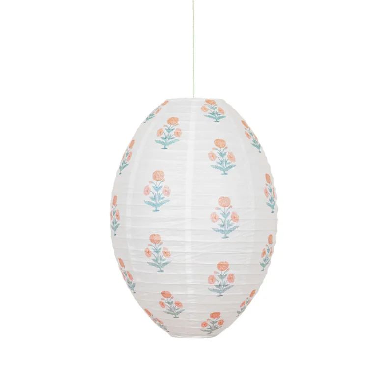 Meri Meri Paper Lanterns in Rice Paper by Molly Mahon, Set of 3 - WITHOUT LIGHT SOURCE