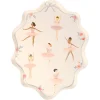 Meri Meri Paper Plates, Ballerina - Set of 8