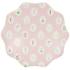 Meri Meri Paper Plates, Easter, Size L, Easter Cameo – 8 pcs.