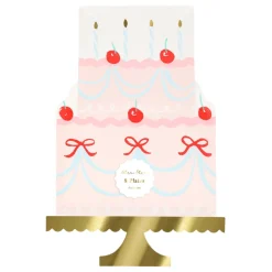 Meri Meri Paper Plates, Fancy Cake - Set of 8