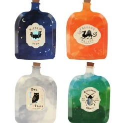 Meri Meri Paper Plates, Halloween, Making Magic Potions Bottles – Pack of 8