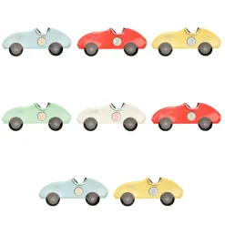 Meri Meri Paper Plates, Race Car - Set of 8