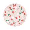 Meri Meri Paper Plates, Size L, Strawberry - Set of 8