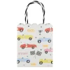 Meri Meri Party Bags, Race Car - Pack of 8