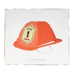 Meri Meri Party Hats, Firefighter Helmets – Pack of 8