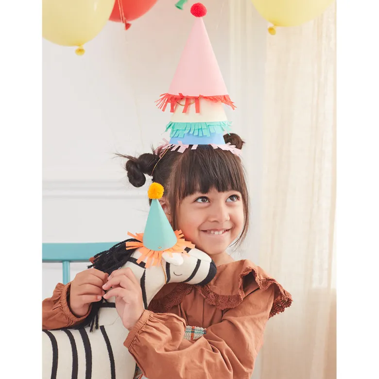 Meri Meri Party Hats, Mini Party Hats - Set of 8