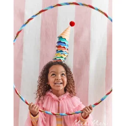 Meri Meri Party Hats, Stripe Design - Set of 8