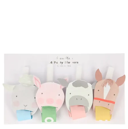 Meri Meri Rattles, On the Farm - Set of 4