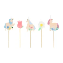 Meri Meri Unicorn Cake Candles – Pack of 5