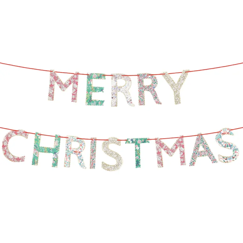 Meri Meri x Liberty Christmas Garland – 1.2 m