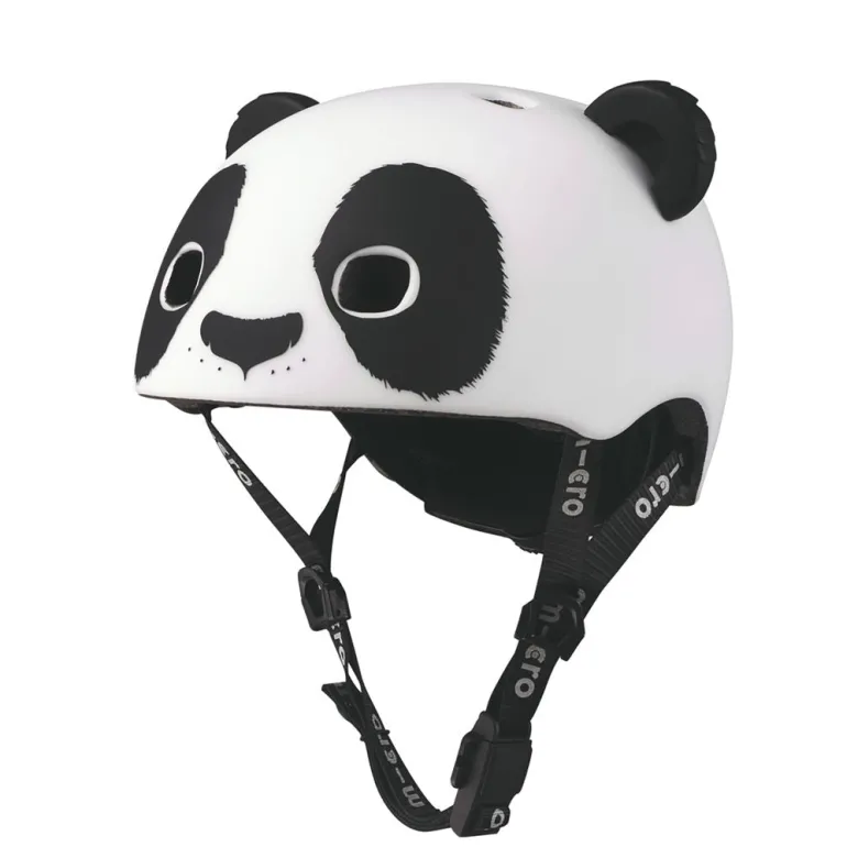 Micro Helmet, 3D Panda - Size M (Ages 5-8)