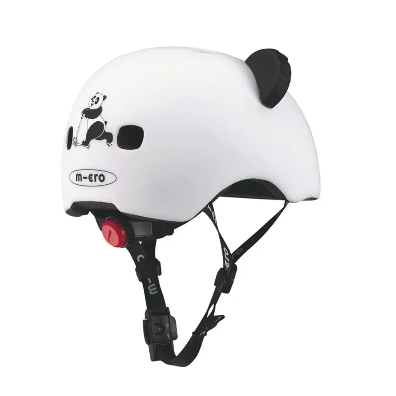 Micro Helmet, 3D Panda - Size S (Ages 2-5)