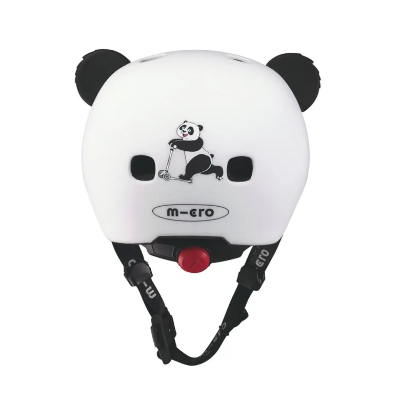 Micro Helmet, 3D Panda - Size S (Ages 2-5)