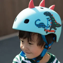 Micro Helmet, 3D Scootersaurus - Size S (Ages 2-5)