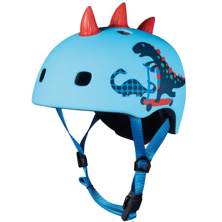 Micro Hjelm, 3D Scootersaurus – Size M (Ages 5–8)