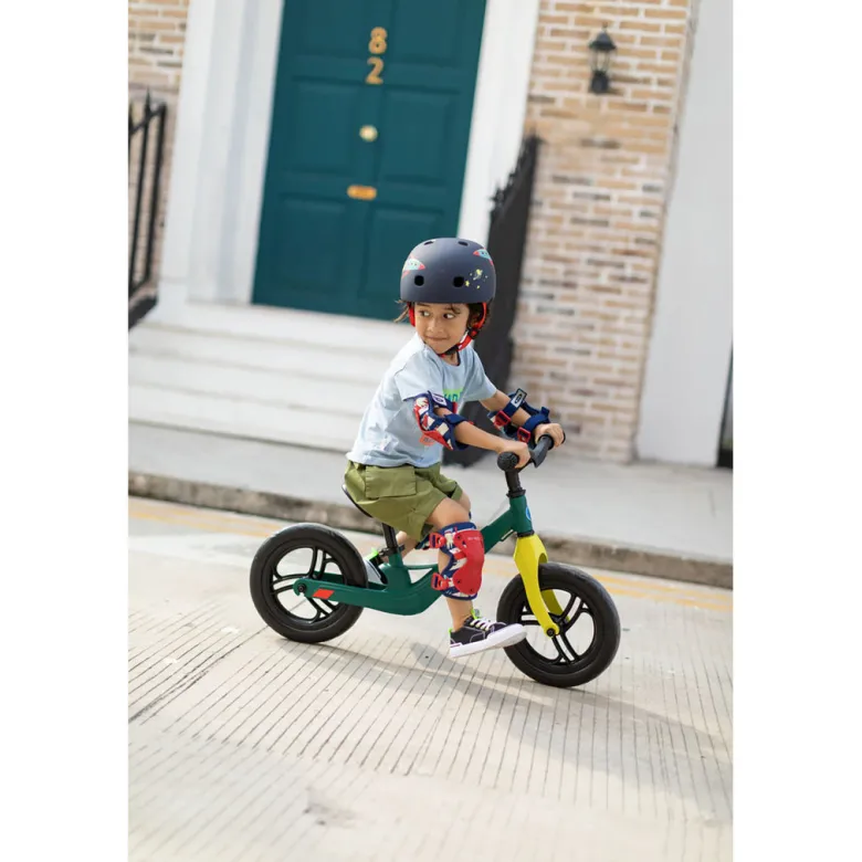 Micro Løbecykel Light, Peacock Green