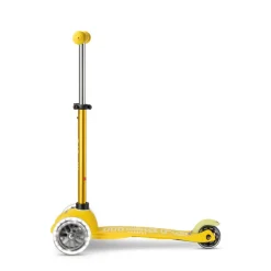 Micro Løbehjul, Mini Deluxe LED - Yellow