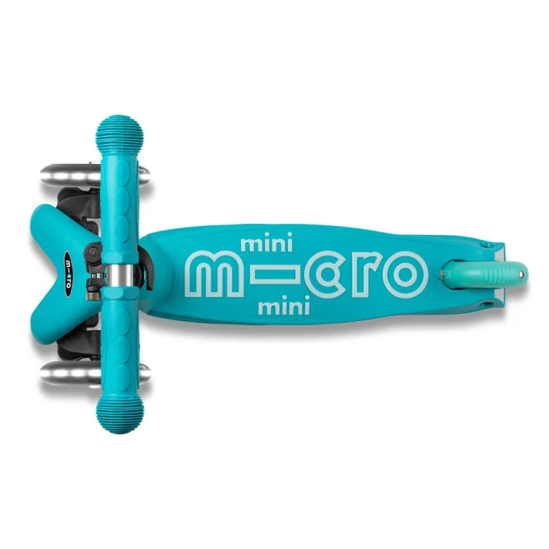 Micro Mini Deluxe LED Scooter - Aqua