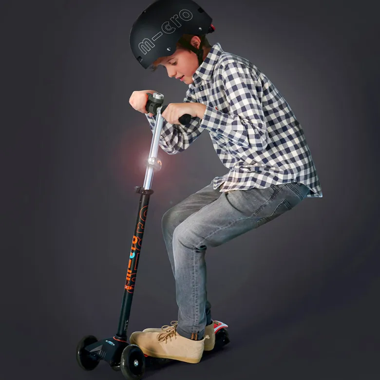 Micro Scooter Light, Deluxe - Black