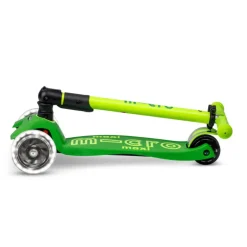 Micro Scooter, Maxi Deluxe LED - Neon Parrot Green