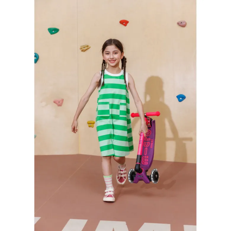 Micro Scooter, Maxi Deluxe LED - Neon Ultra Pink