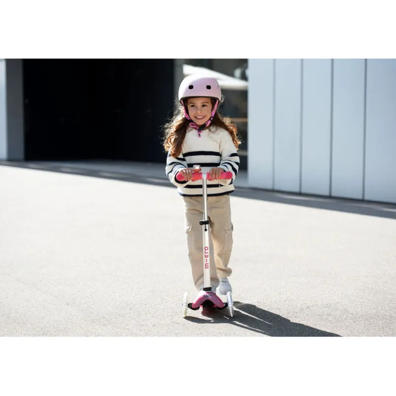 Micro Scooter, Mini Deluxe Fairy Glitter LED - Pink