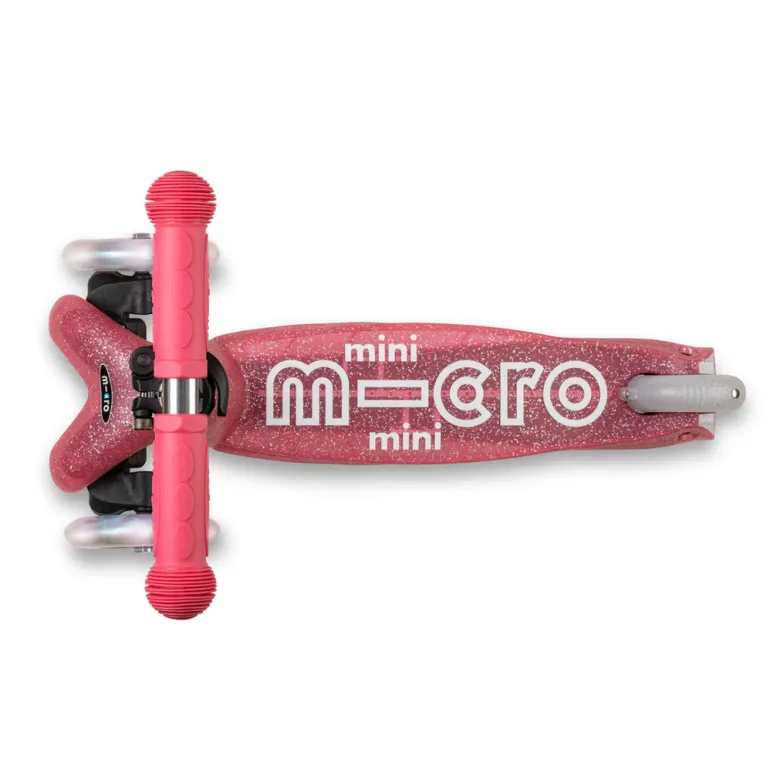 Micro Scooter, Mini Deluxe Fairy Glitter LED - Pink