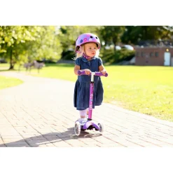 Micro Scooter, Mini Deluxe LED - Purple