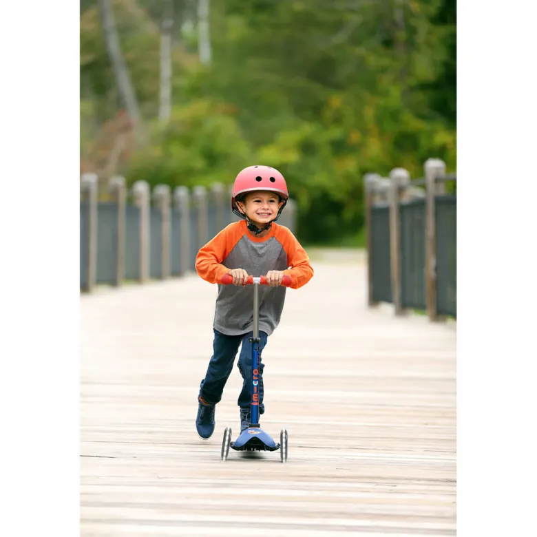 Micro Scooter, Mini Deluxe LED - Navy Blue