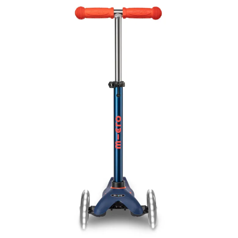 Micro Scooter, Mini Deluxe LED - Navy Blue