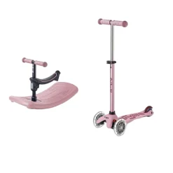 Micro Scooter, Mini Deluxe LED, Rock & Go - Dusty Rose