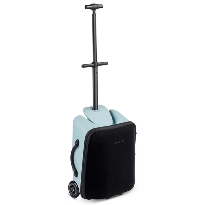 Micro Trolley Eazy Ride-On, Suitcase for Children to Sit On – Frosty Blue