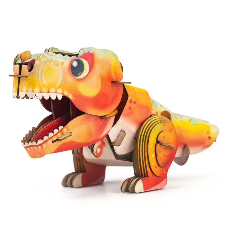 mierEdu 3D Puzzle with Sound, Tyrannosaurus Rex