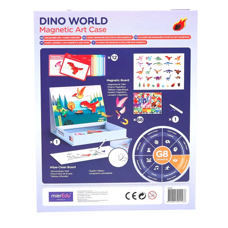 mierEdu, Magnetic Play Set - Dinosaurs