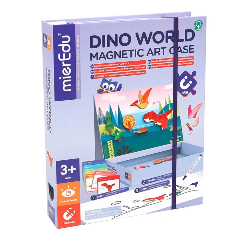 mierEdu, Magnetic Play Set - Dinosaurs
