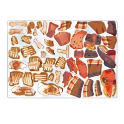 mierEdu, Magnetic Playboard/Puzzle - T Rex