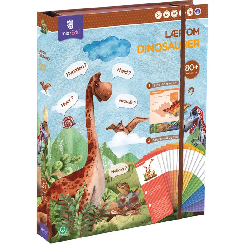 mierEdu Magnetic Playset – Learn About Dinosaurs