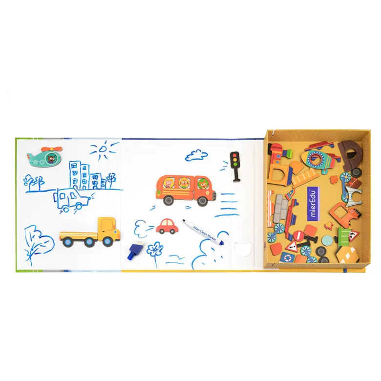 mierEdu, Magnetic Playset – Vehicles