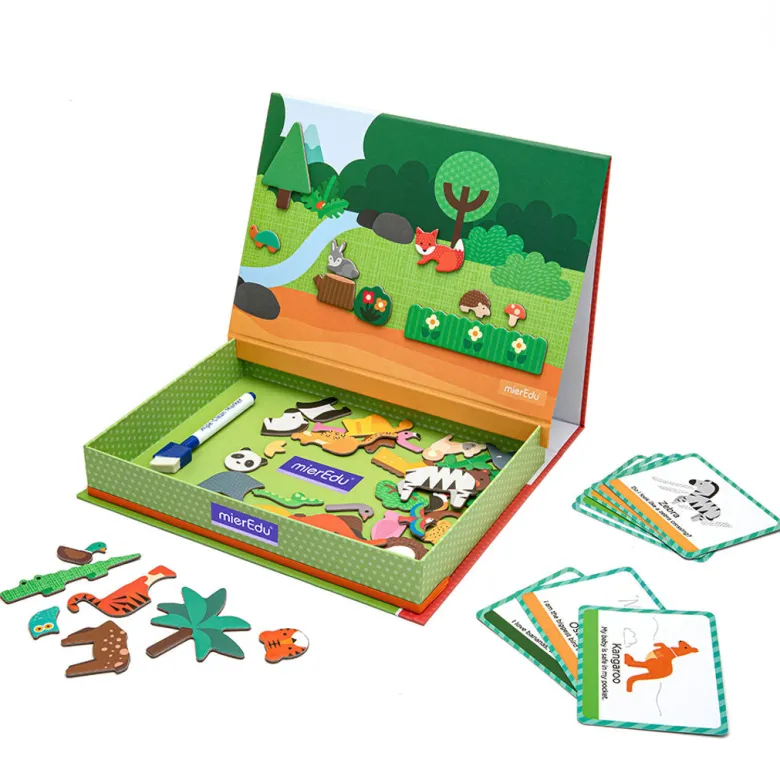 mierEdu Magnetic Playset - Animal World